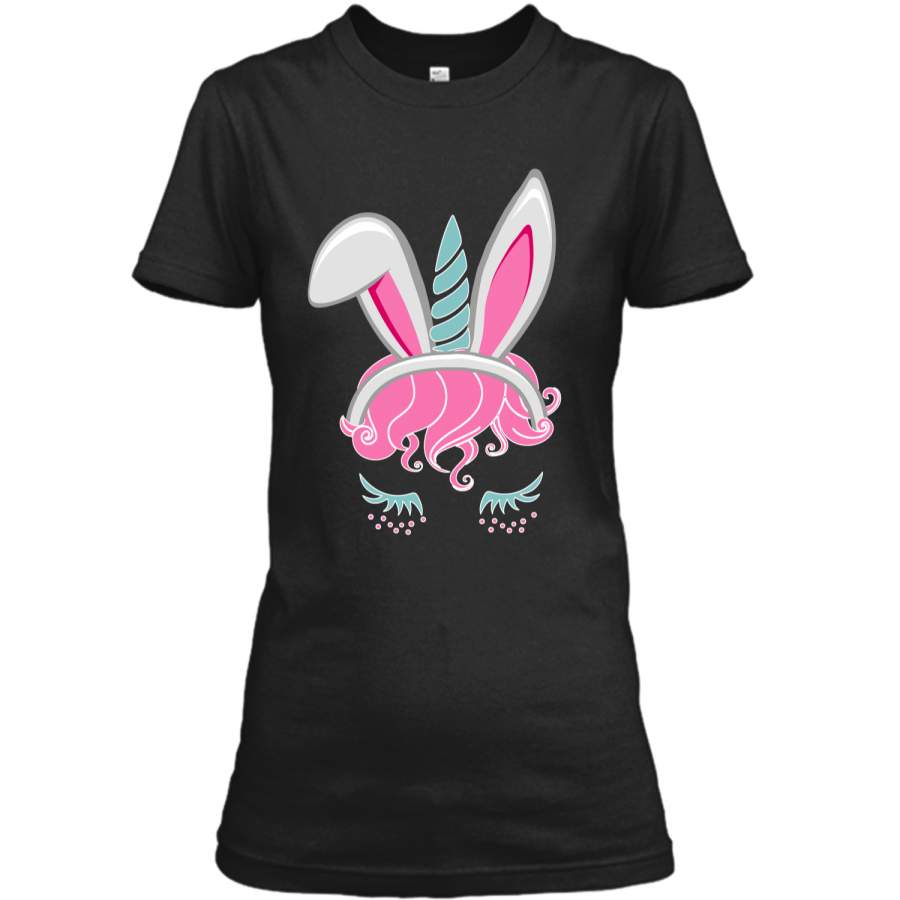 Bunnicorn Unicorn Bunny Easter Shirt for Rabbit lovers Ladies Custom