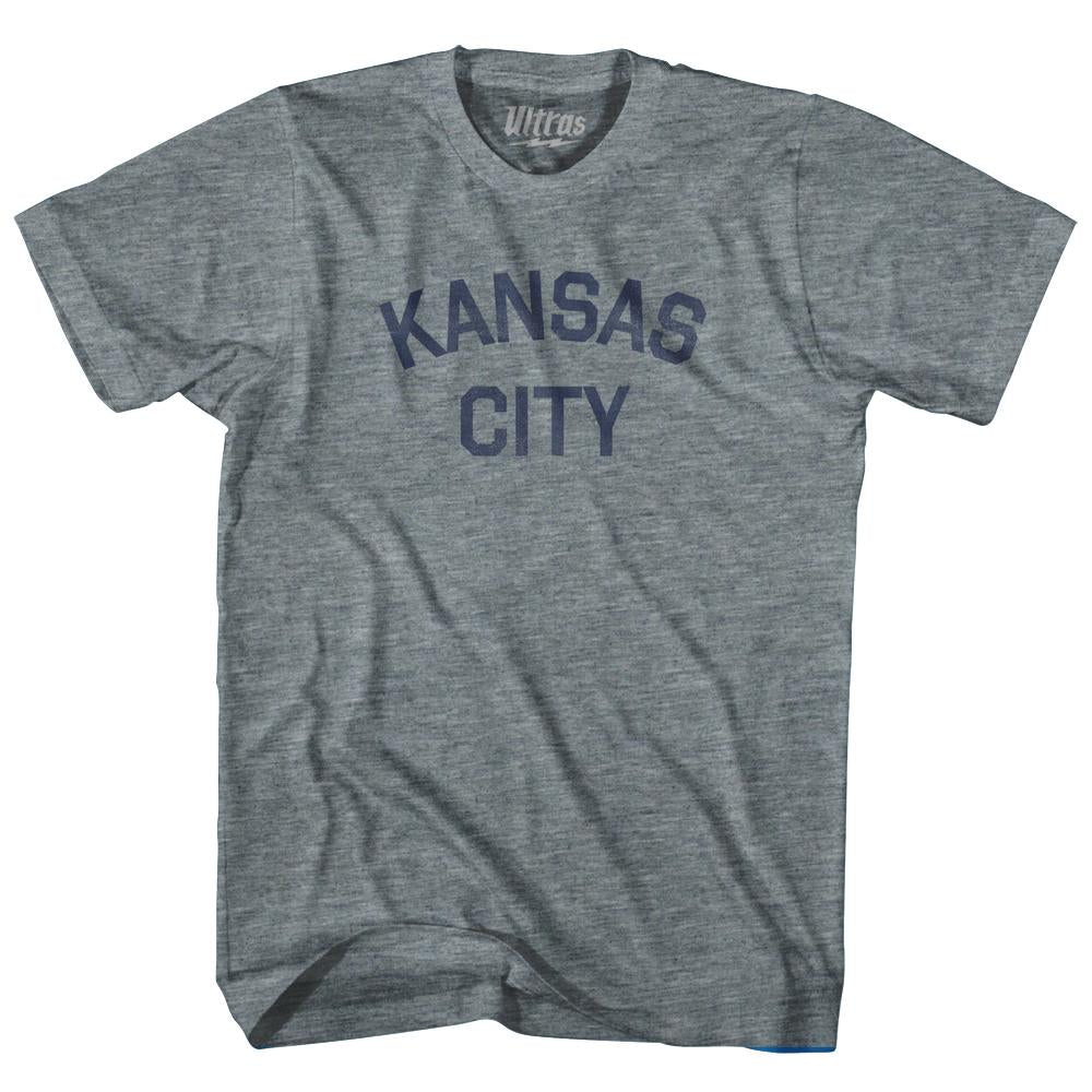 Kansas City Womens Tri-Blend Junior Cut T-Shirt