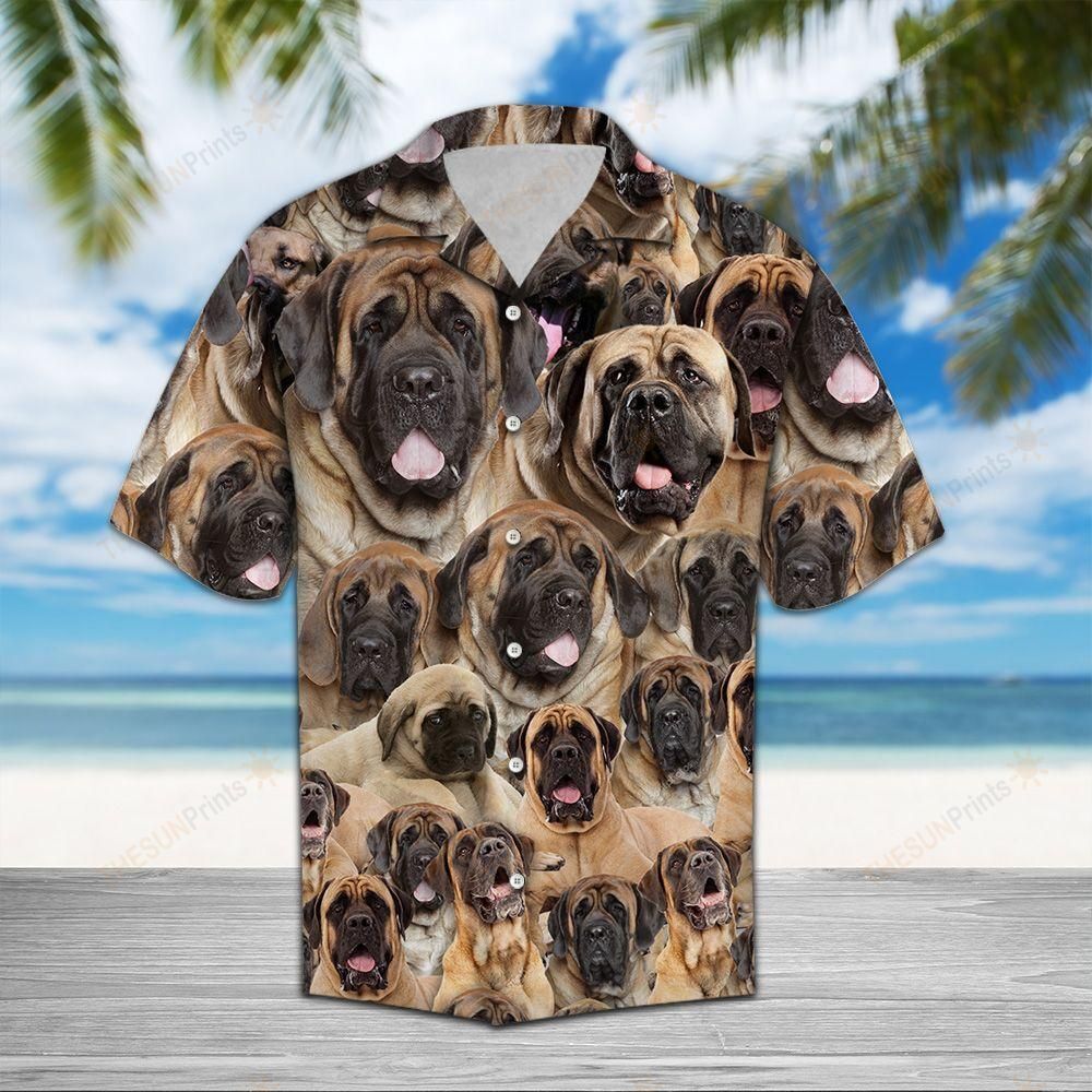 Mastiff Awesome Hawaiian Shirt Ha100943