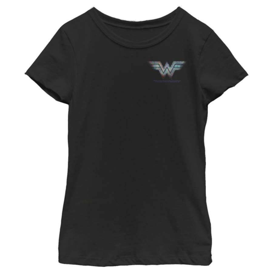 Wonder Woman 1984 Girl’s Chest Logo  T-Shirt