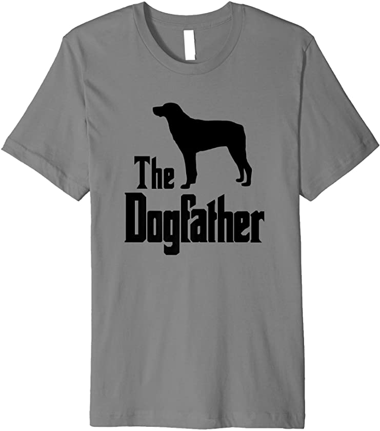 The Dogfather – funny dog gift, funny Leopard Hound Premium T-Shirt