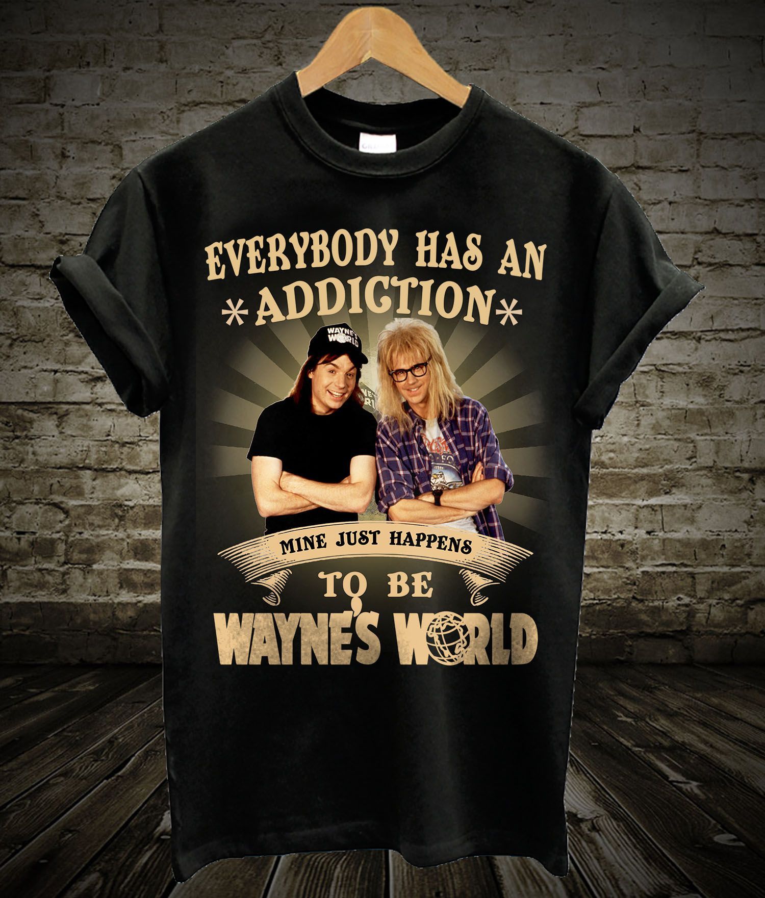 Wayne’S World Film Shirt, Wayne’S World Shirts, T-Shirt 2D – Spnv491