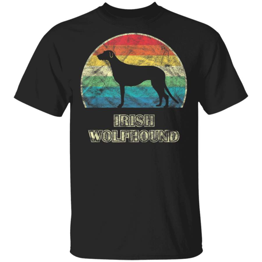 Irish Wolfhound Vintage Style Dog Shirt