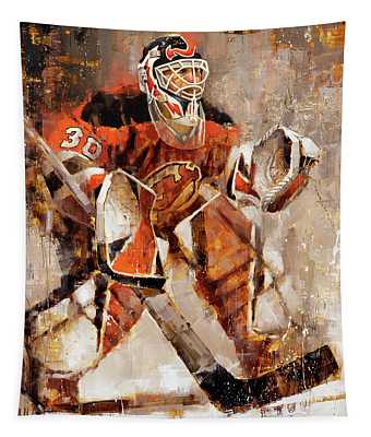 Martin Brodeur New Jersey Devils J Markham Tapestry