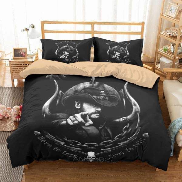 3D Customize Motorhead Bedding Set Duvet Cover