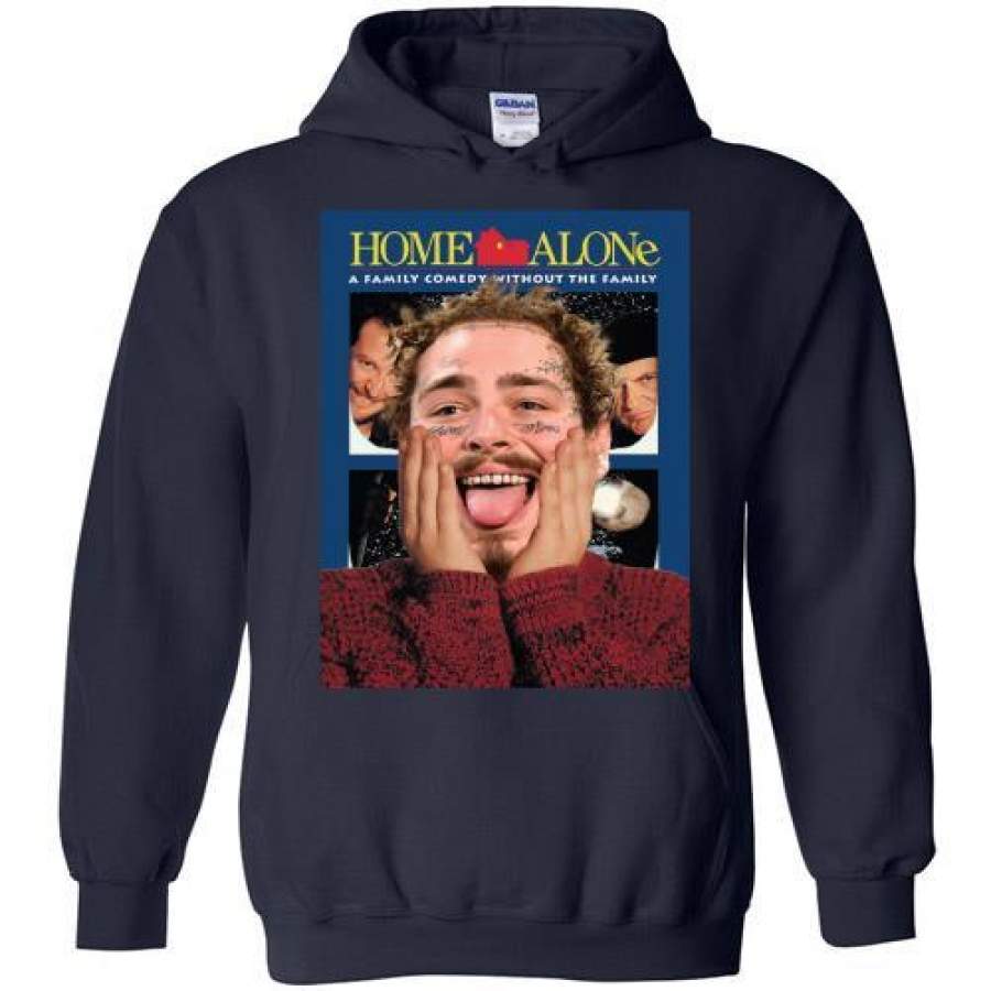 Post Malone Home Alone Mashup Macaulay Culkin Christmas Hoodie