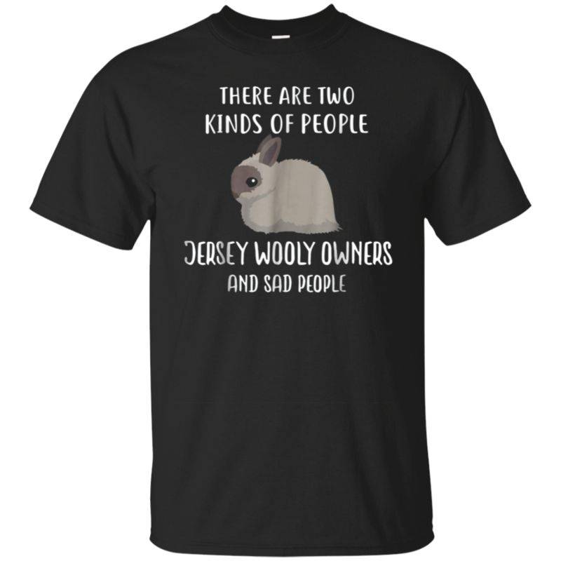 Sad People And Jersey Wooly T Shirt, Cute Rabbit T Shirt