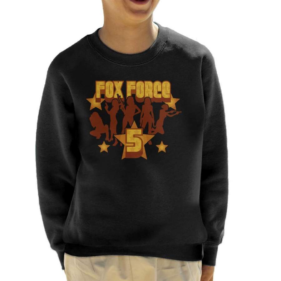 Fox Force Five Pulp Fiction Kid’s Sweatshirt