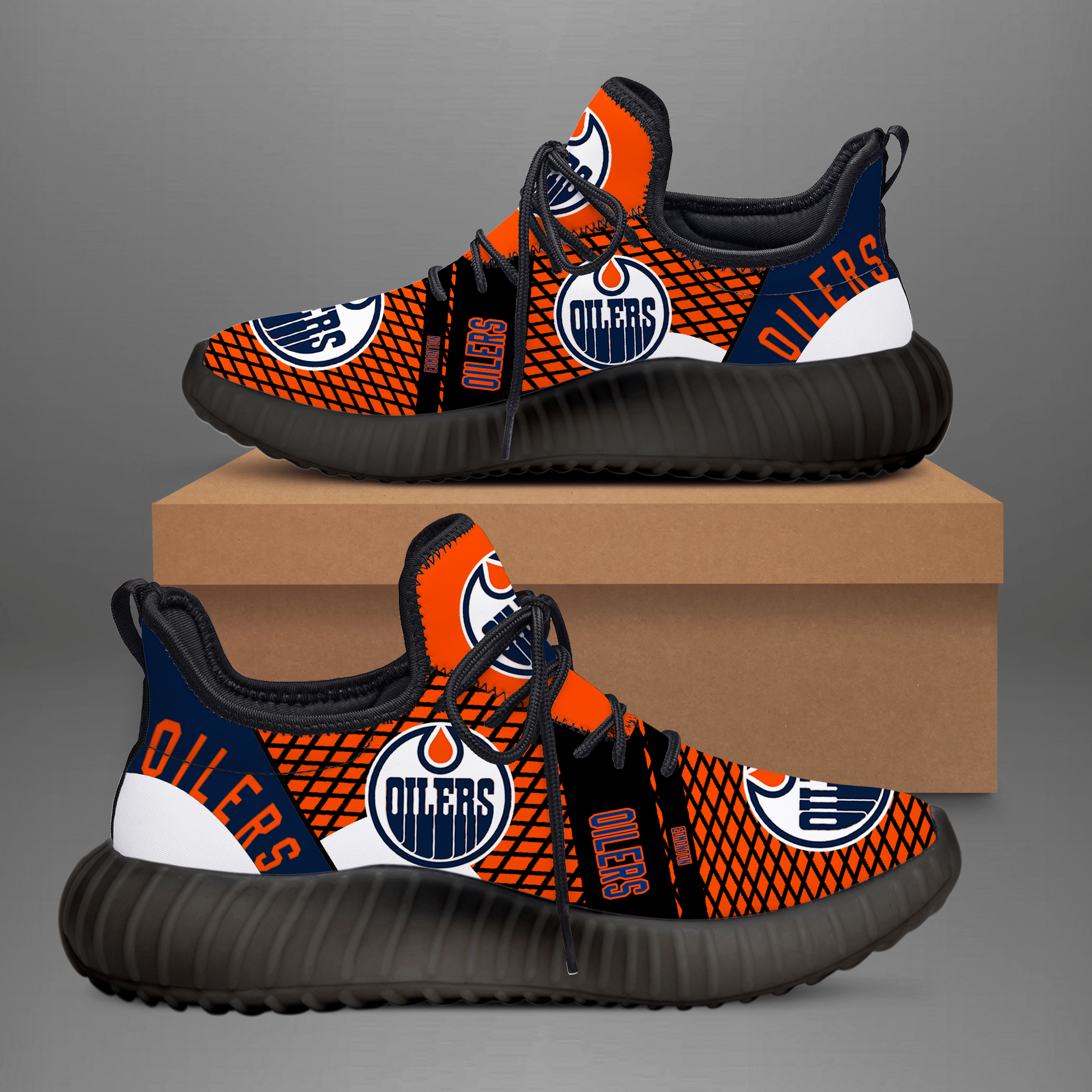 Edmonton Oilers Yz Boost Shoes – V4