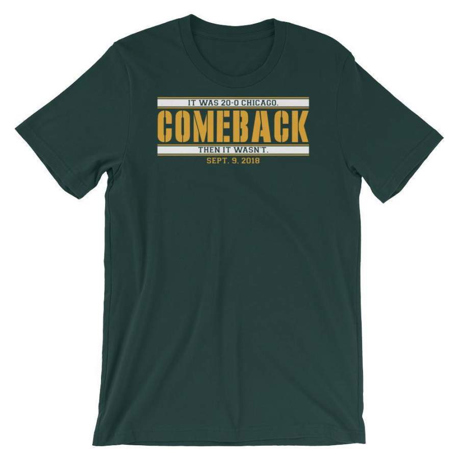 AGR Green Bay Packers Comeback T-Shirt