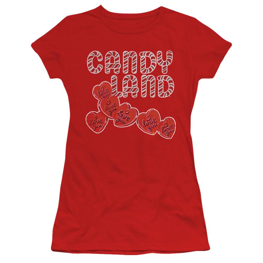 Candy Land I Love You – Juniors T-Shirt