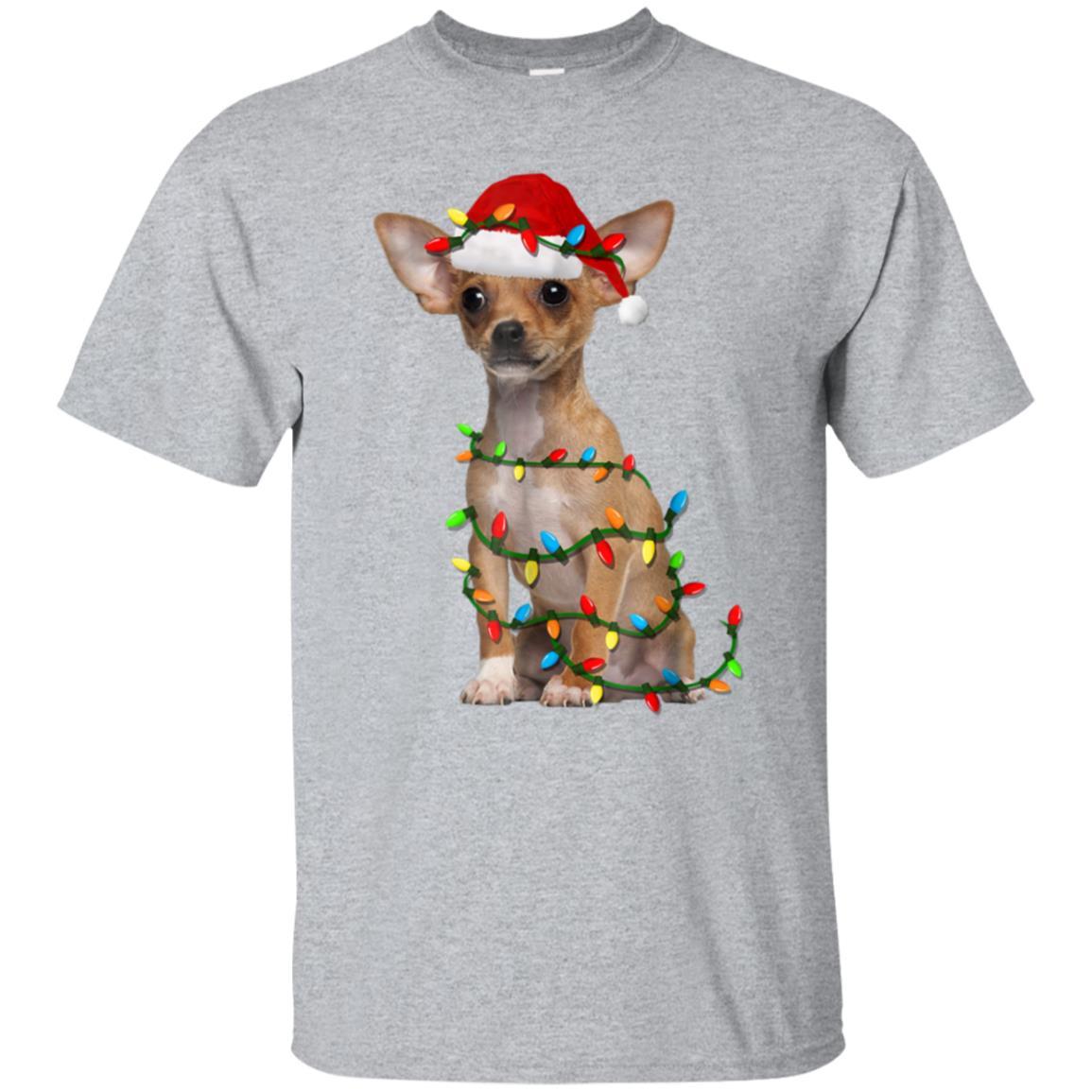 Chihuahua Christmas Shirt Chihuahua Dog Christmas Shirt Gift