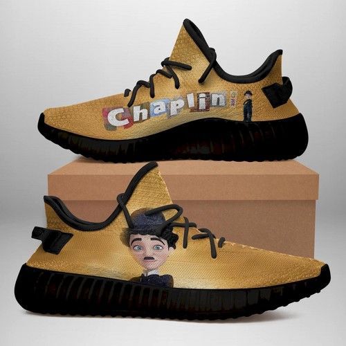 Chaplin And Co  Black Yeezy Sneakers Pt104B