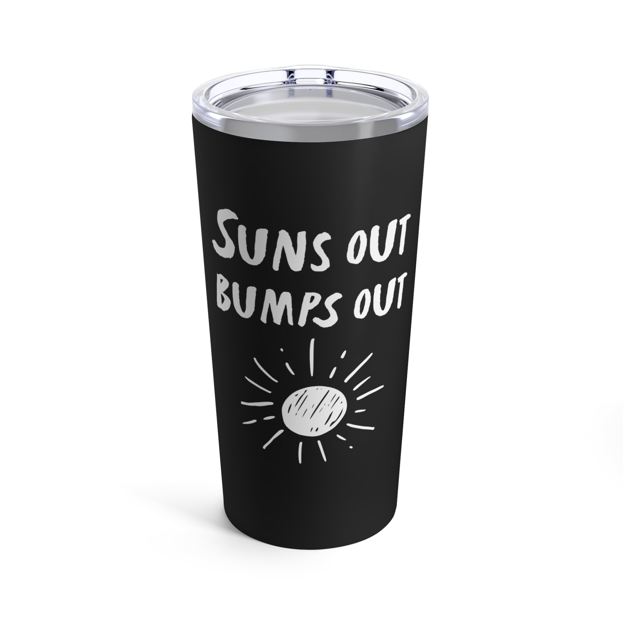 Suns Out Bumps Out Pregnant Tank Top Maternity Clothes Tumbler 20Oz