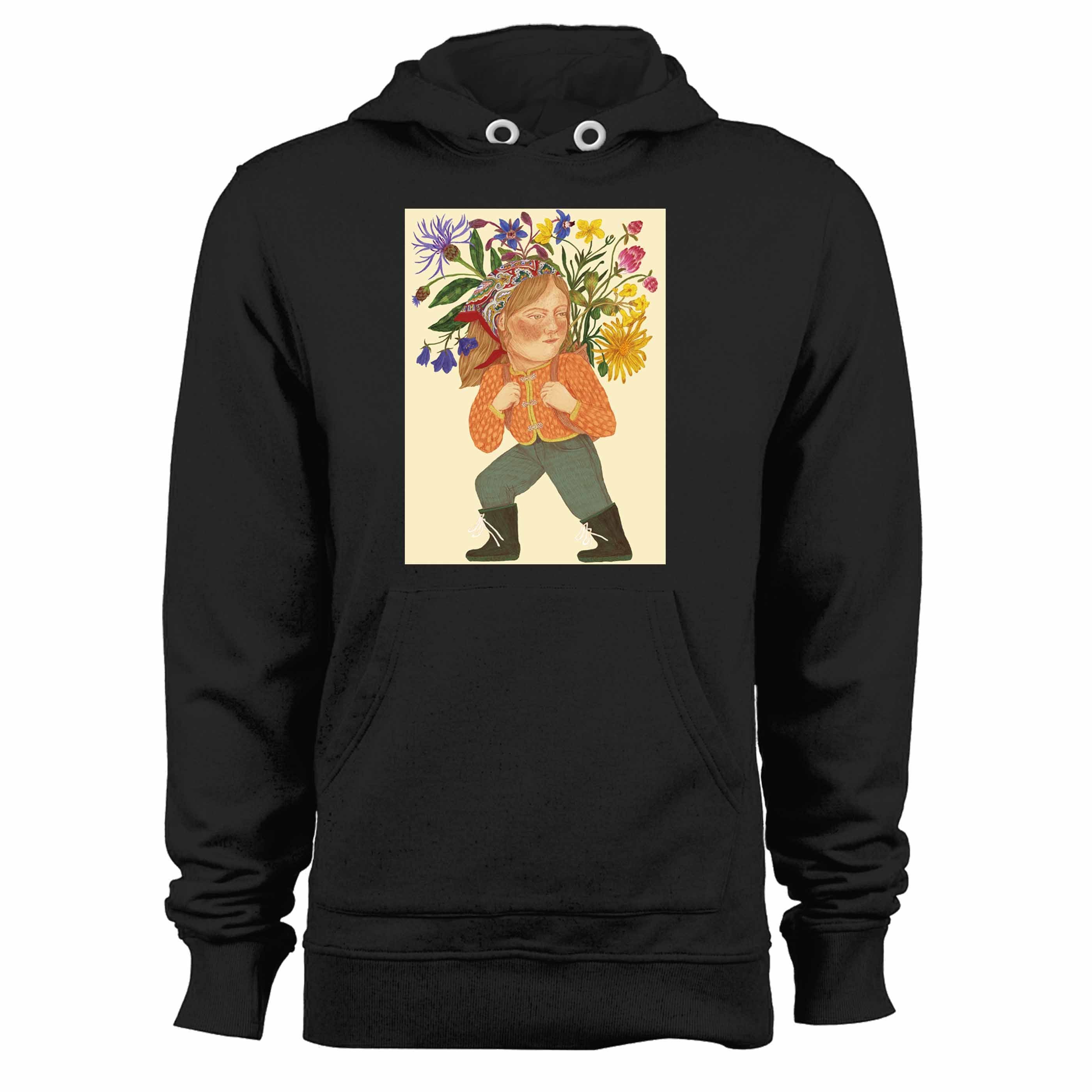 Midsommar Holding Flowers Unisex Hoodie