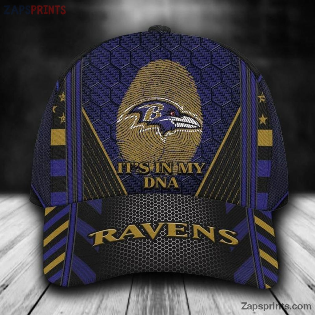 Baltimore Ravens It S In My Dna 3D Classic Cap Gift For Fan Football Lovers