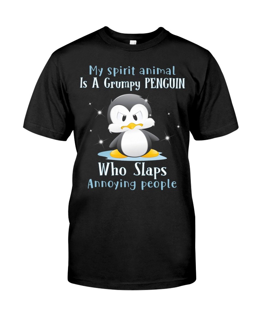 Penguin annoying people, Standard T-shirt, gift for penguin lover