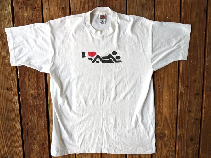 Vintage 90S Single Stitched I Love Sex I Love Missionary Shirt