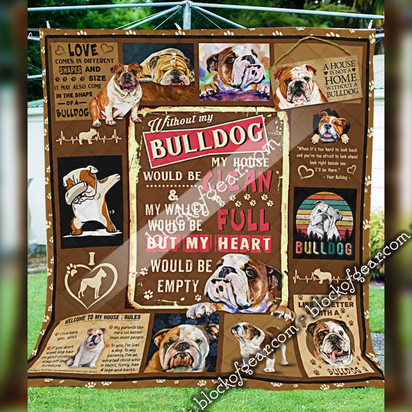 Bulldog Quilt