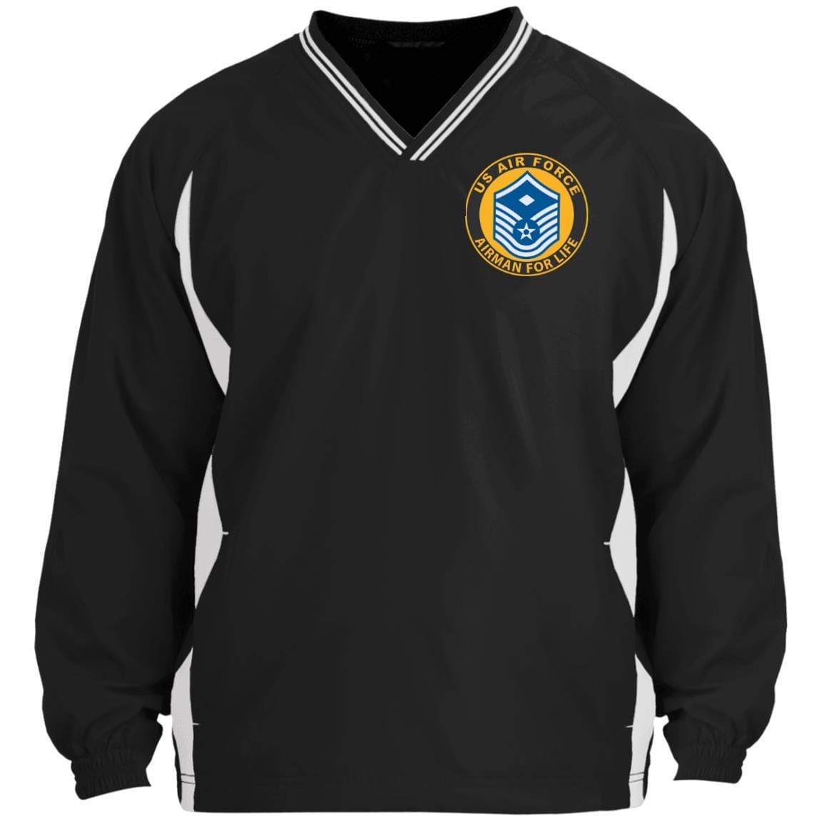 US Air Force E-7 First sergeant E7 Airman For Life Embroidered Windshirt