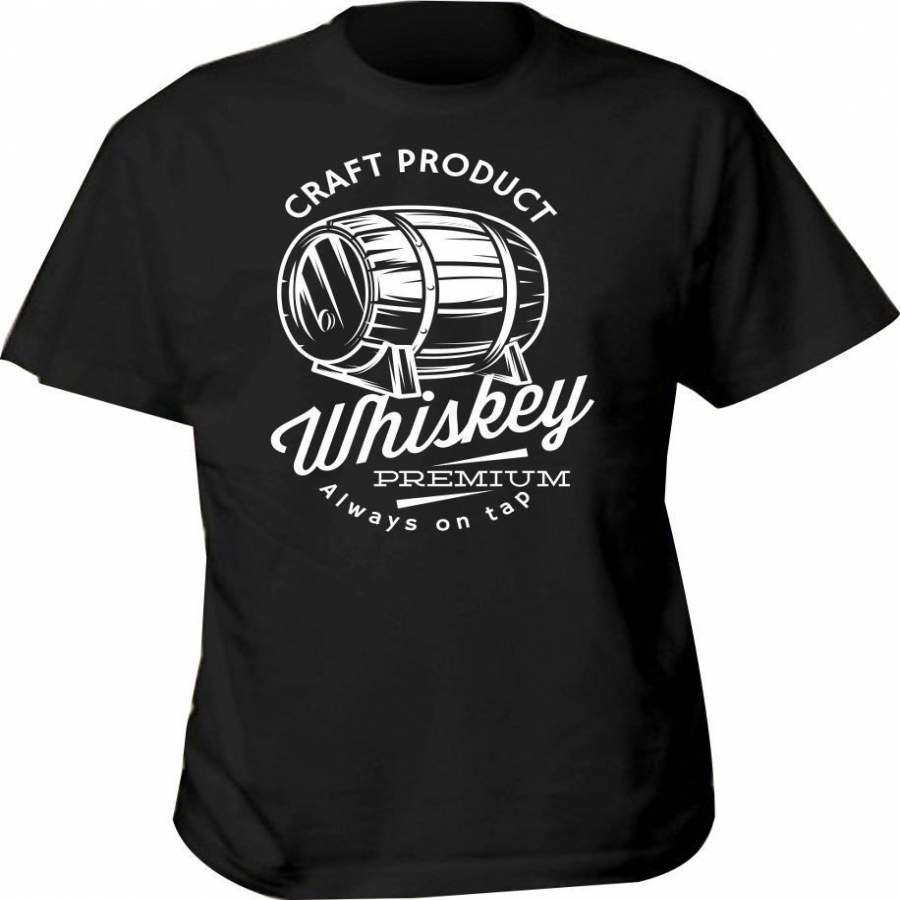 Rugby Alcohol Present Weekend Drink Stag Whiskey Old Men’S Short Sleeve T-Shirt