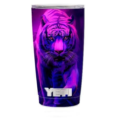 Tiger Prowl Pink Purple Neon Jungle GS-CL-ML2003 Tumbler