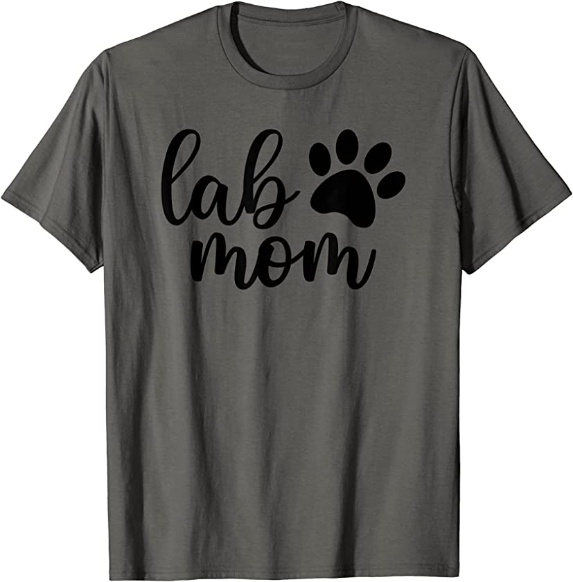 Lab Mom Labrador Retriever Puppy Lover Dog Lover Mothers Day T-Shirt