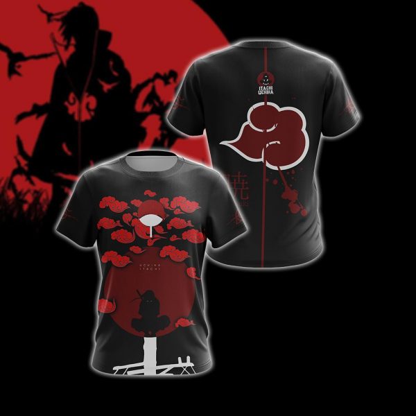 Naruto – Uchiha Itachi New Unisex 3D T-Shirt All Over Print