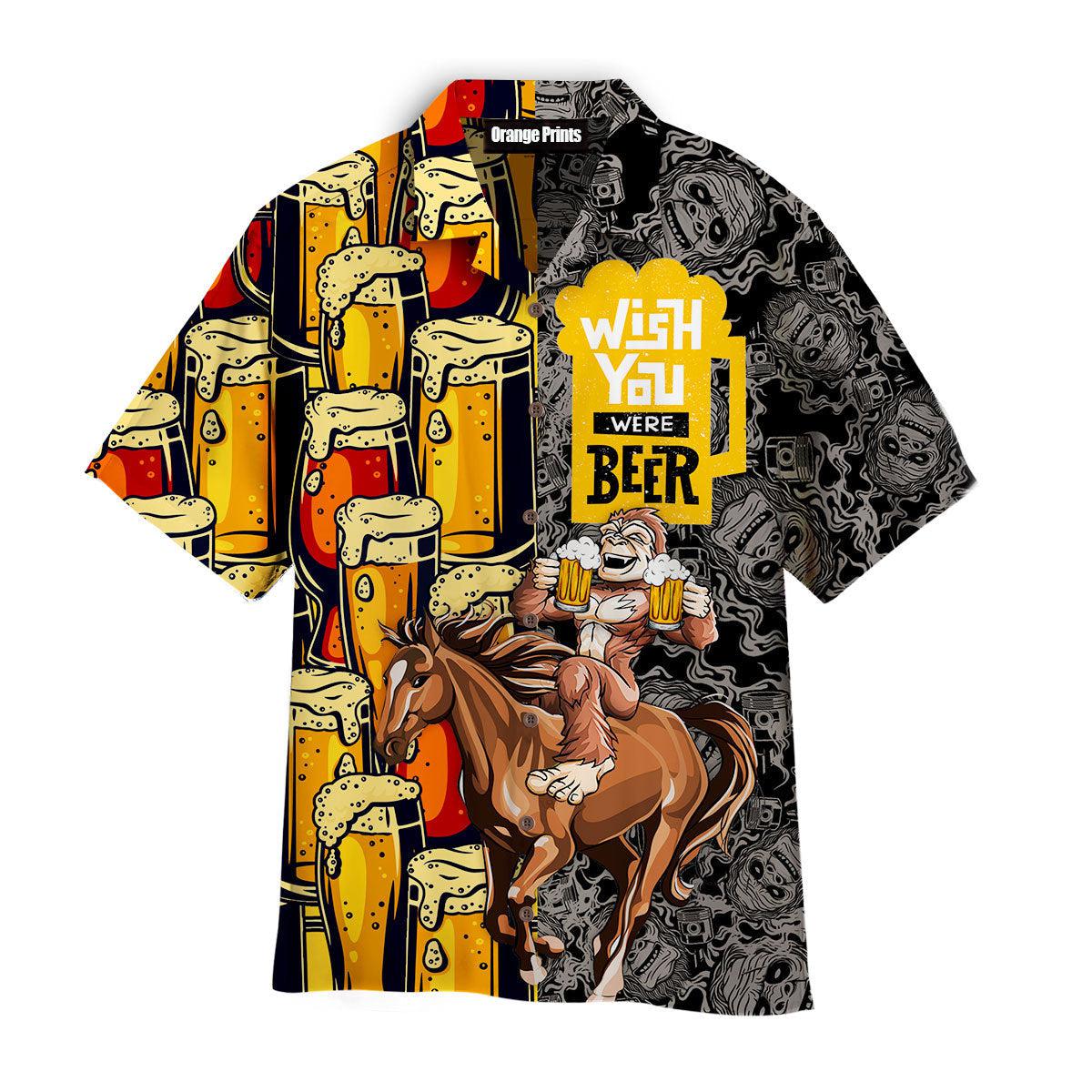 Horse I Like And Beer Hawaii Shirt For Men Women Ha41507