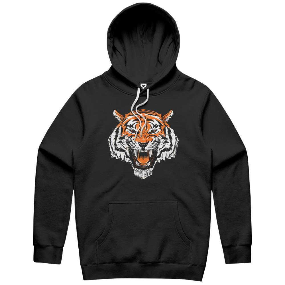 Bengal Tiger Roaring Hoodie