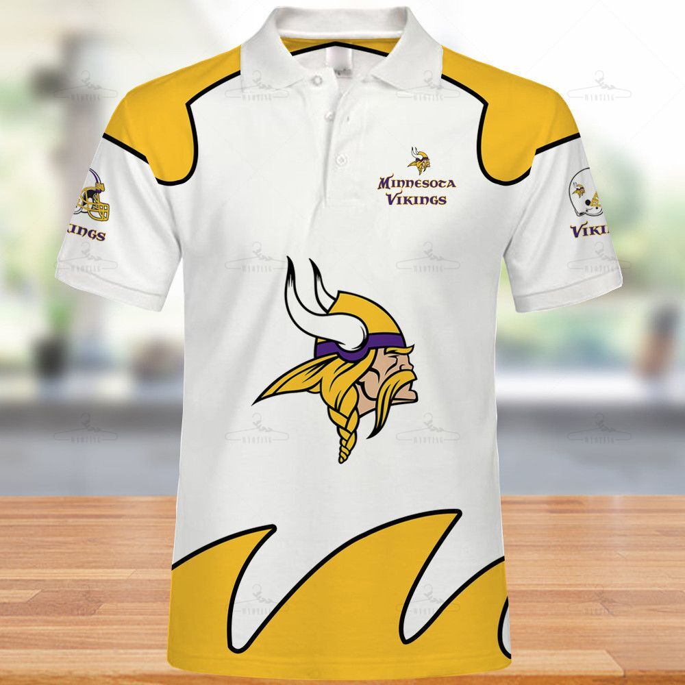 Minnesota Vikings Polo Shirts Summer Gift S