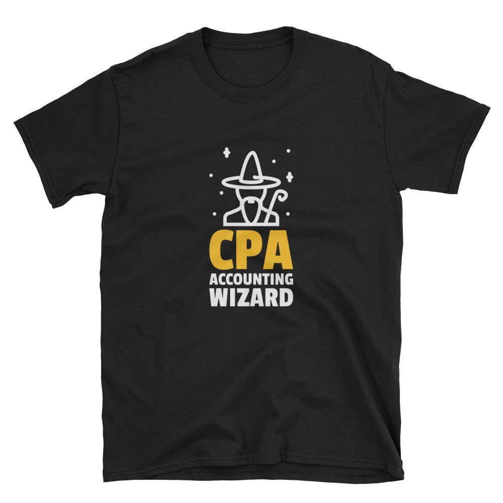 Cpa Accounting Wizard Funny Bookkeeper Gift Shirt