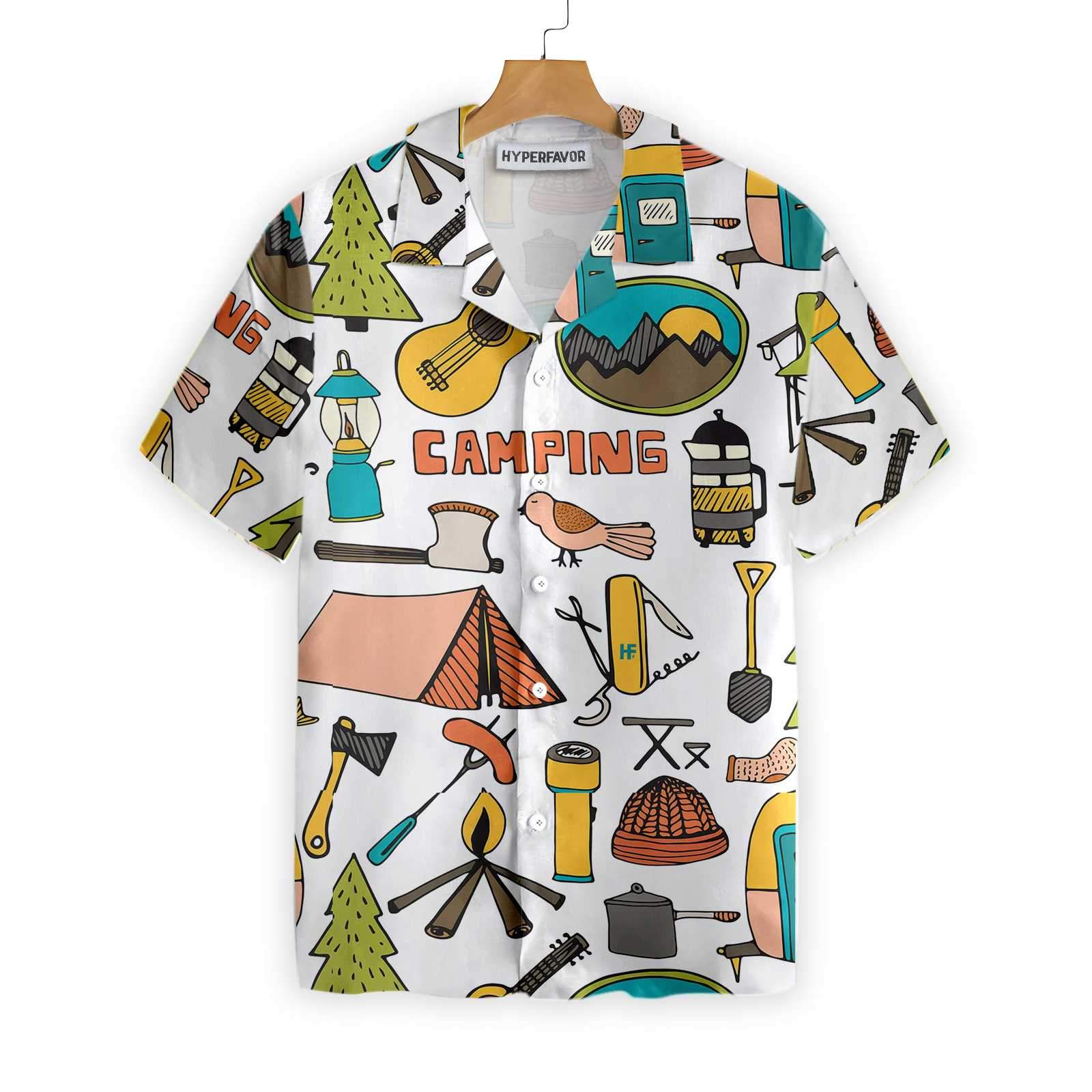 Camping Travel Road Trip Hawaii Unique Shirt For Ha63923