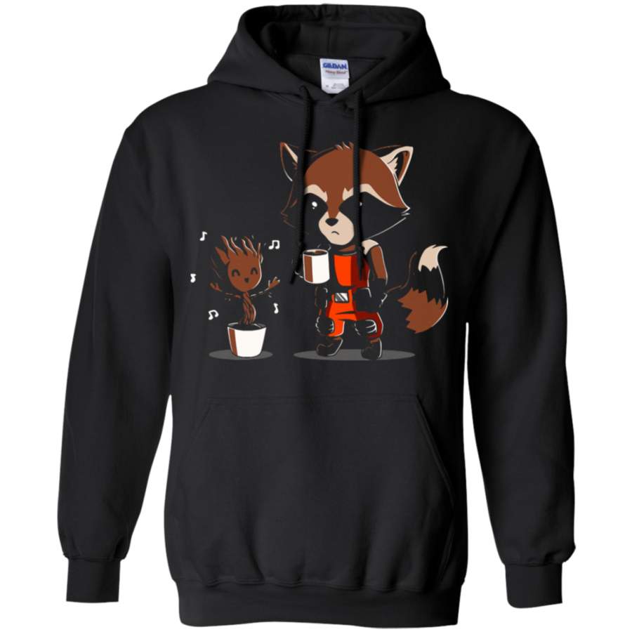 AGR Guardians Of The Galaxy – Rise And Shine – Groot Hoodie