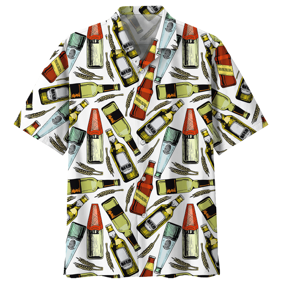 Beer   White Amazing Design Unisex Hawaiian Shirt For Men And Women Dhc17063741