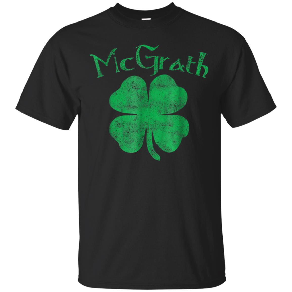 Vintage McGrath Irish Shamrock T Shirt St Patty’s Day