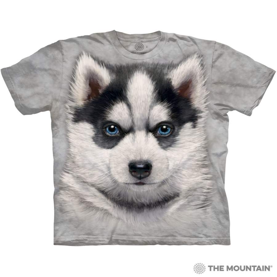 Siberian Husky Puppy – Kids’ Unisex T-Shirt