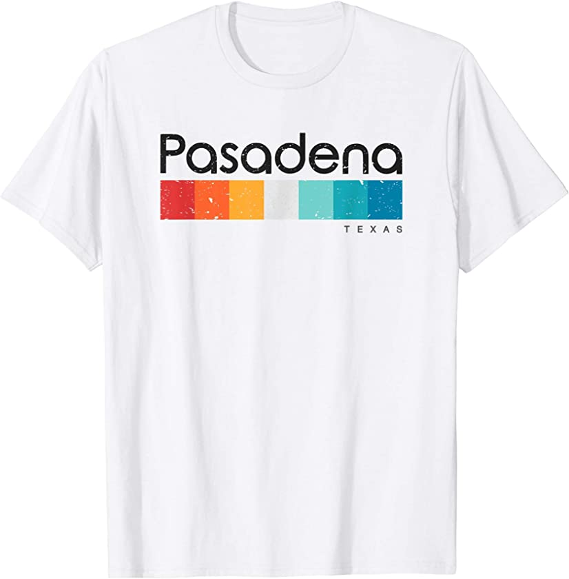 Vintage Pasadena TX Texas USA Retro Design T-Shirt