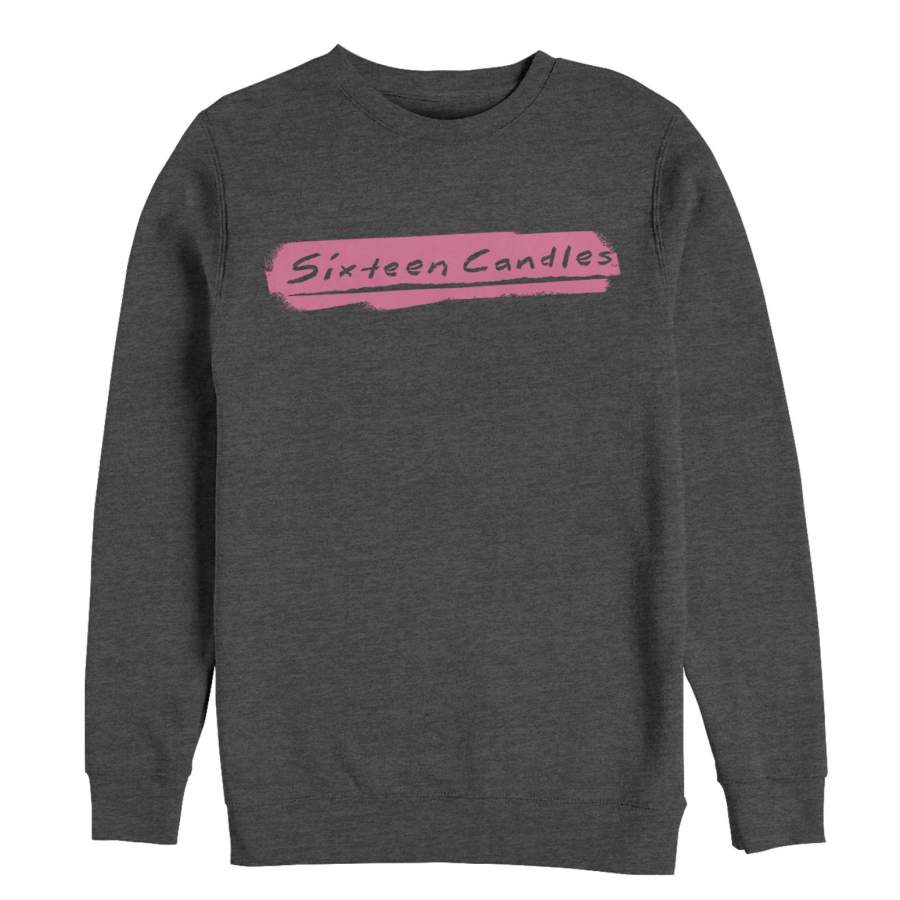 Sixteen Candles Men’s Paint Stripe Logo  Sweatshirt