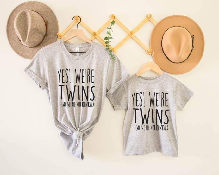 Identical Twins Shirt,Sister Shirt,Big Sister,Litte Sister,Pregnancy ...
