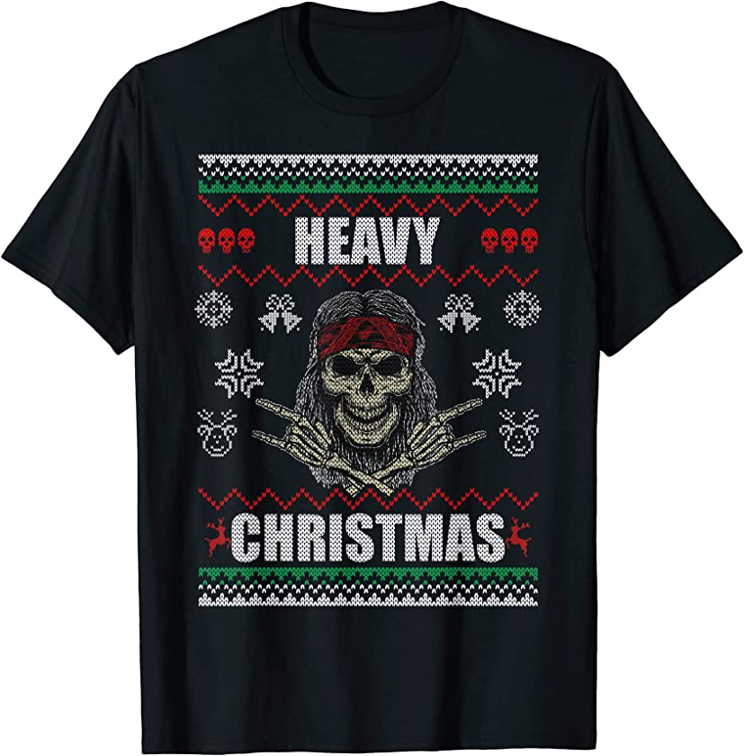 Ugly Christmas Sweater Heavy Christmas T-Shirt