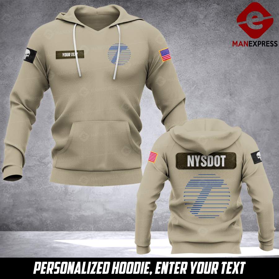 NYSDOT Officer -New york State Department of Transportation Customized 3D printed hoodie Austria NQA