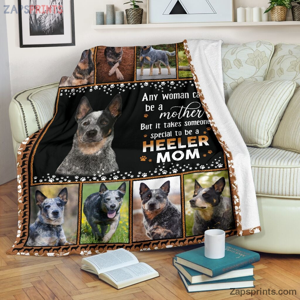 Heeler Australian Cattle Dog Mom Blanket – Cool Gift Ideas