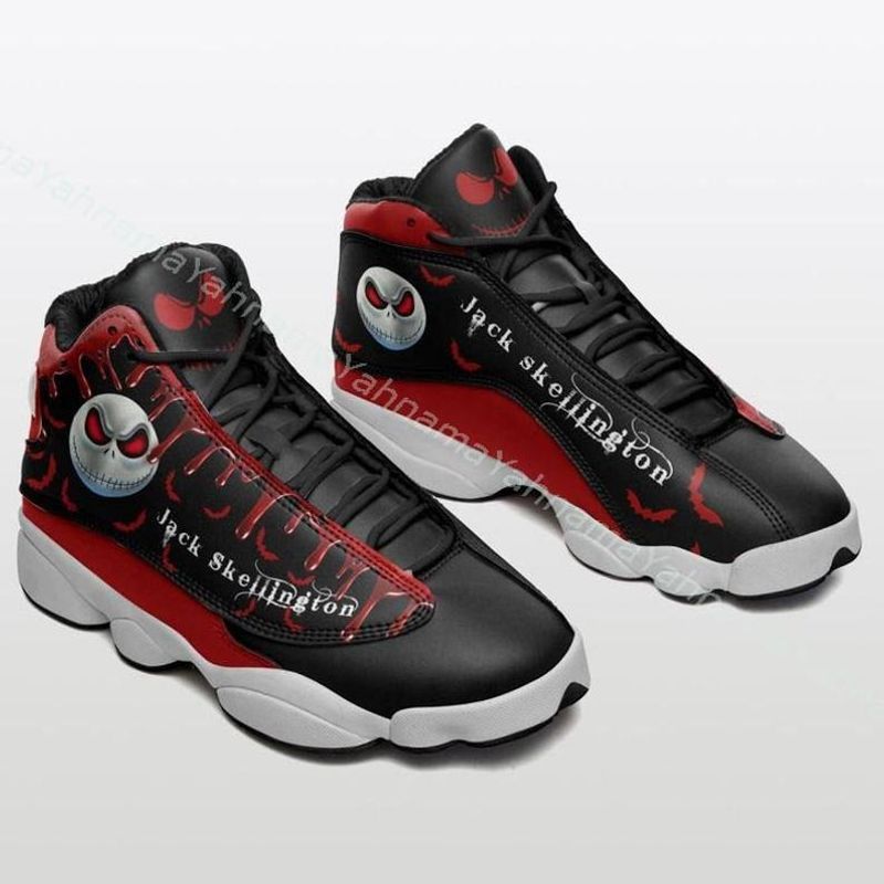 jack skellington air jordan13 shoes h10 air jordan 13 sneaker jd13 sneakers personalized shoes design