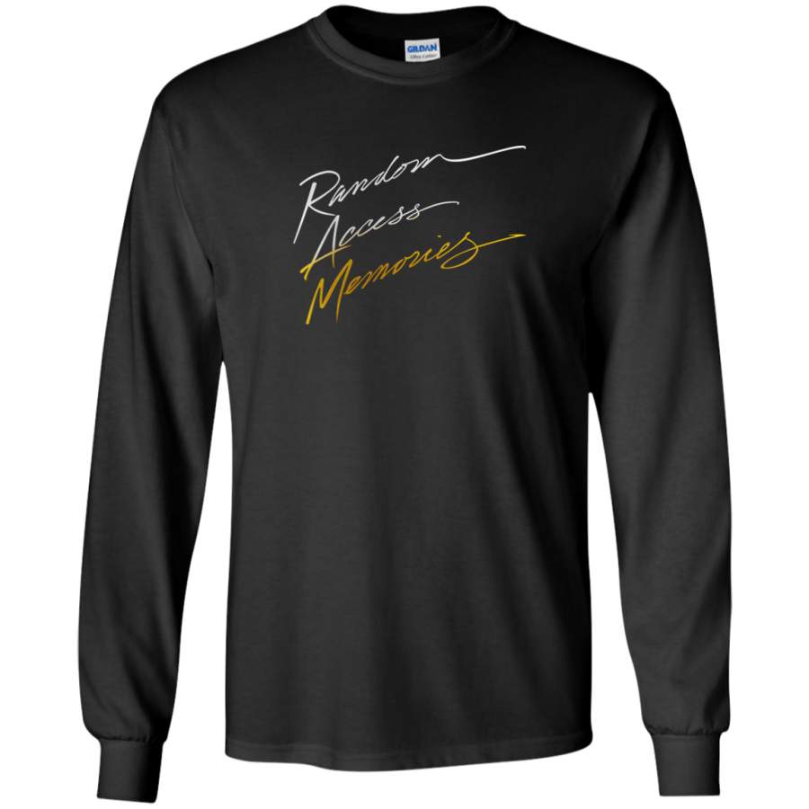 AGR Daft Punk Random Access Memories Long Sleeve T-Shirt