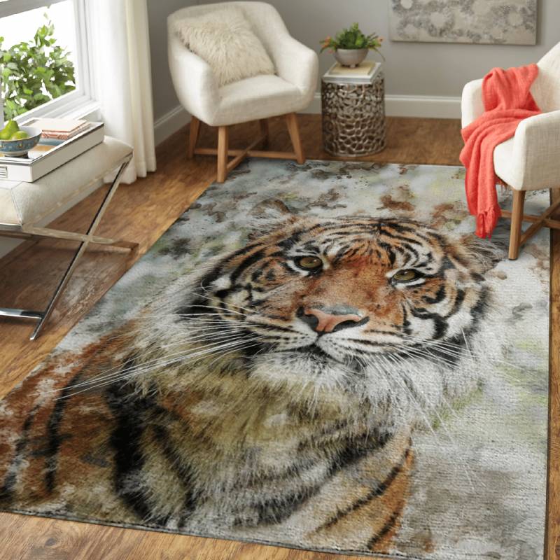 Tiger 6 – Animals Area Rug Carpet