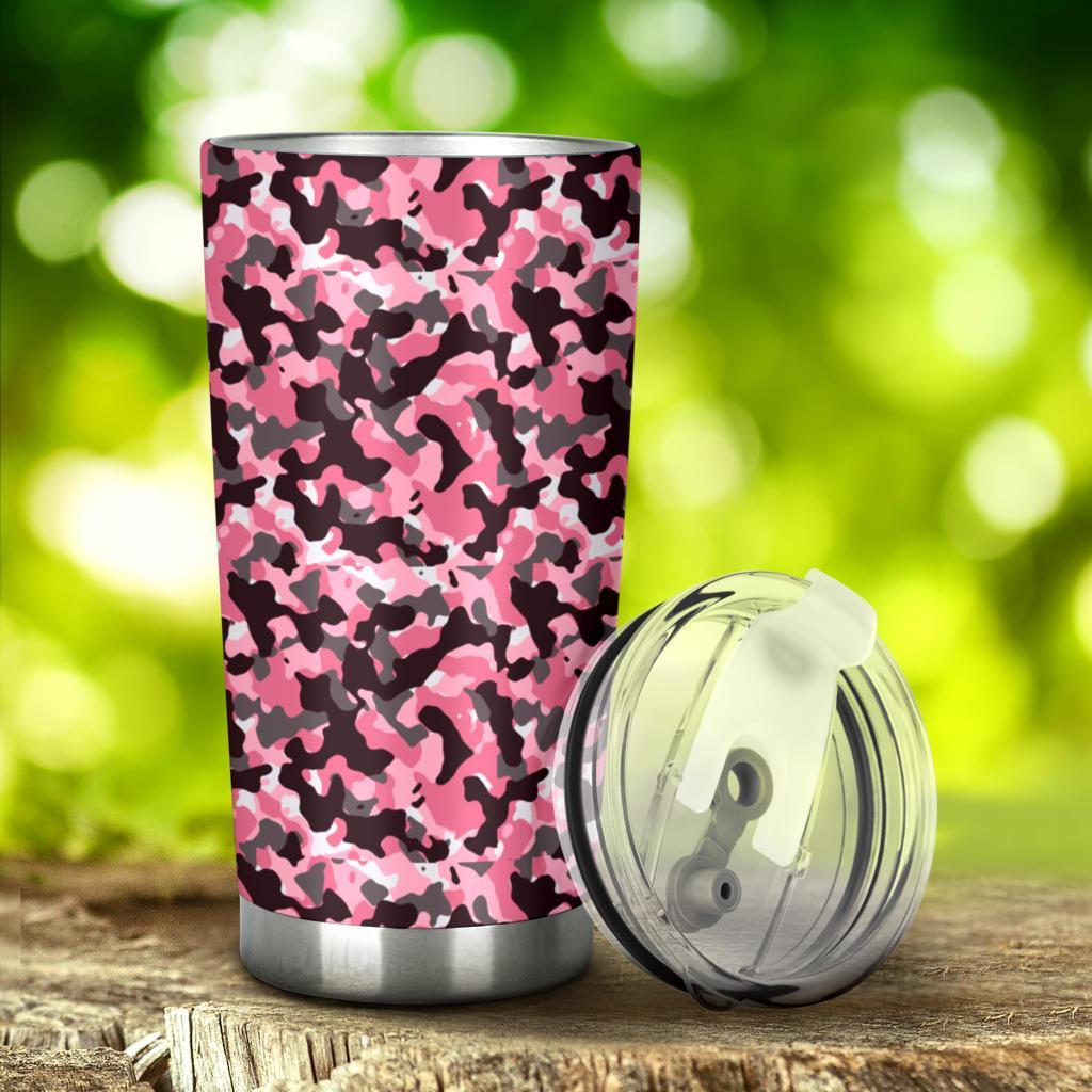 Tumbler Camouflage Pink