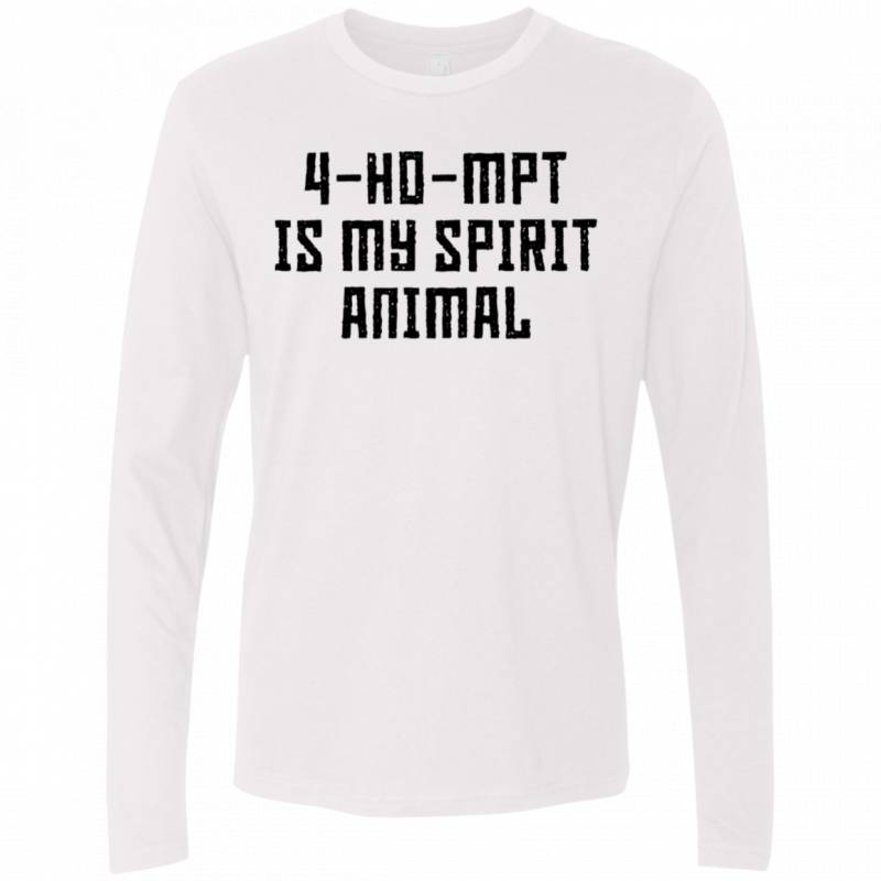 4-Ho-Mpt Is My Spirit Animal Men’s Long Sleeve Tee