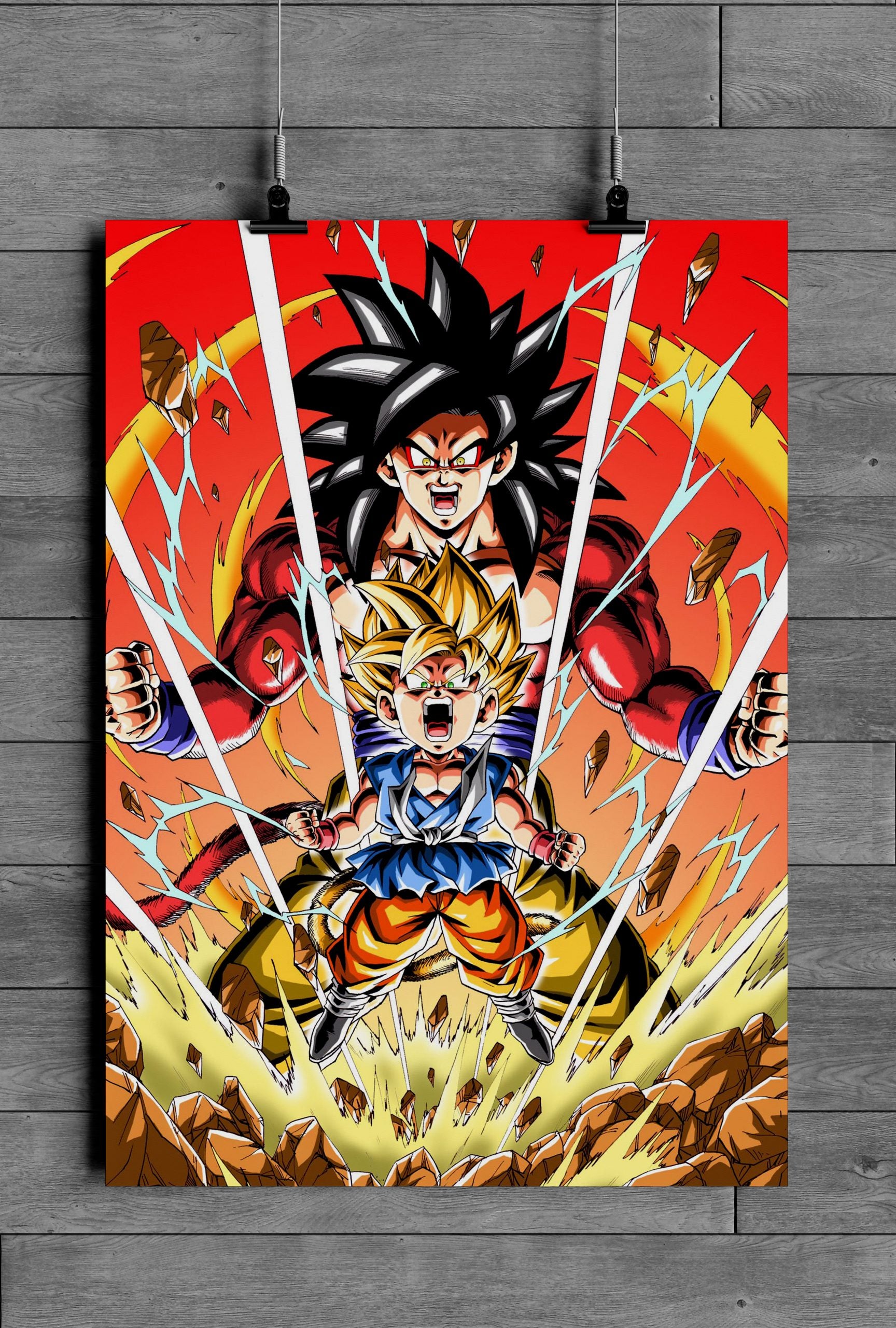 Super Saiyan 4 Goku Poster