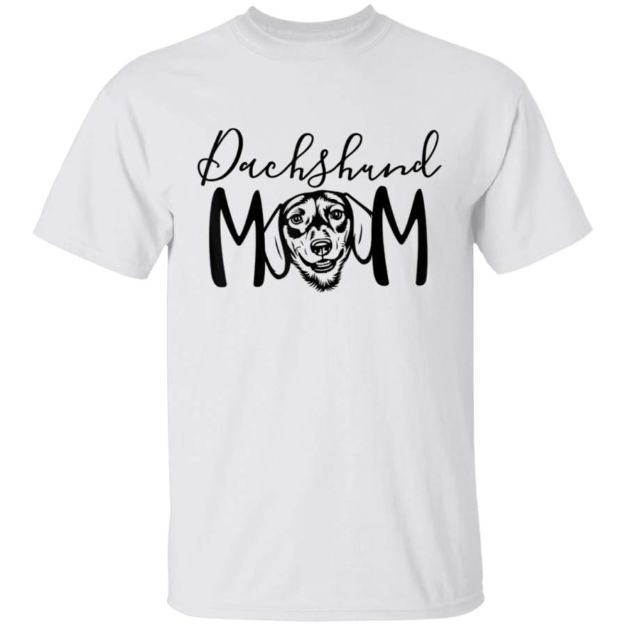 Dachshund Mom Dog Mom Mama Owner Rescuer Puppy Lover TShirt